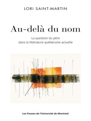 cover image of Au-delà du nom